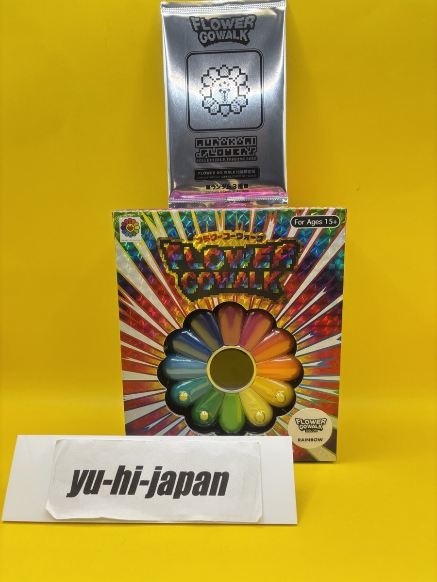 Takashi Murakami FLOWER GO WALK COLOR (Rainbow) Game with 1 set of