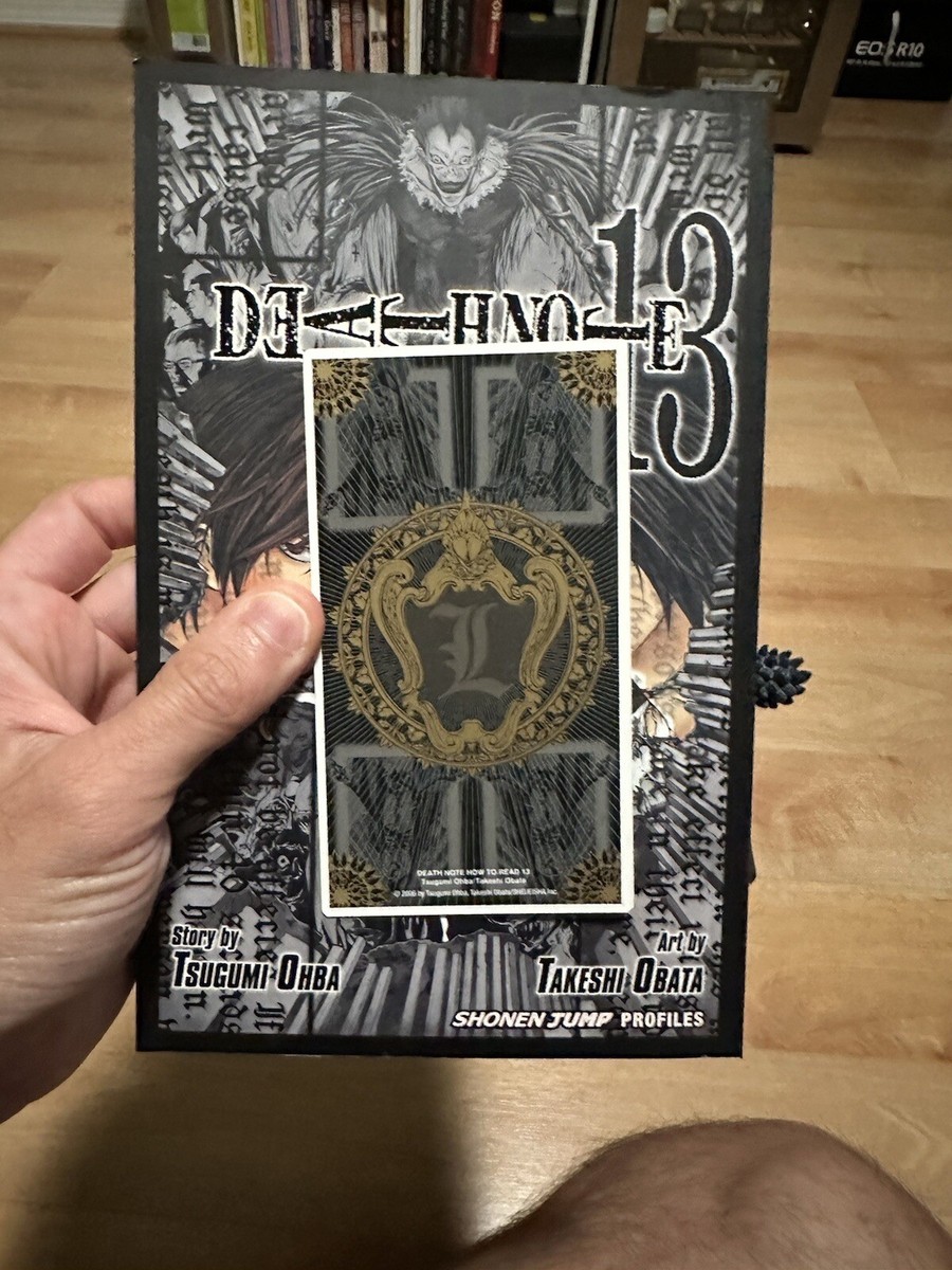 SUPER RARE - DEATH NOTE RYUK BOOKENDS WITH SERIES - USED - SEE