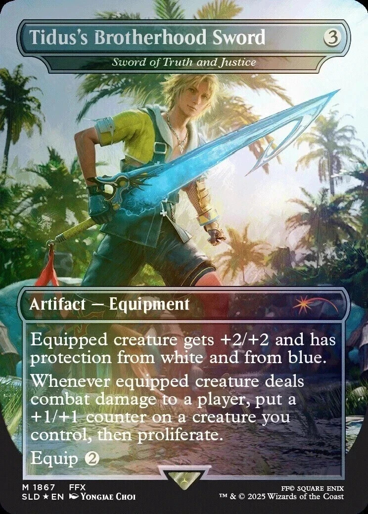 MTG Secret Lair Final Fantasy ENGLISH BUNDLE (Foil, Non-Foil