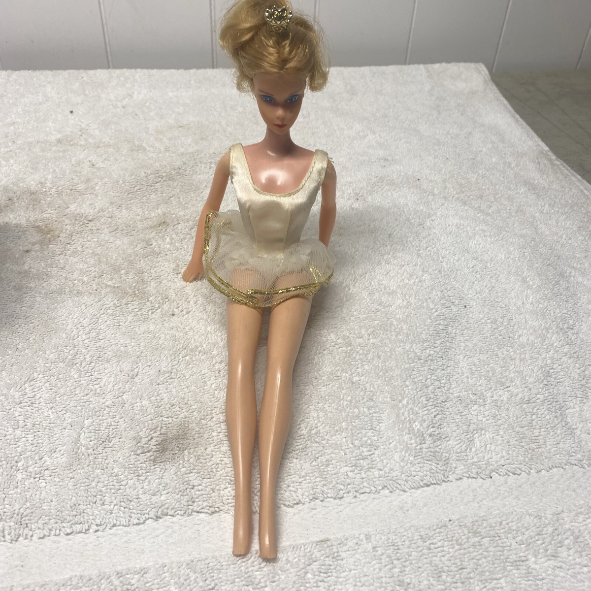 VINTAGE BALLERINA BARBIE #9093 1975 Mattel rare Honey blonde hair