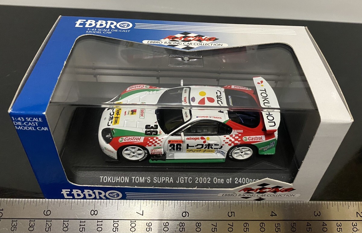 1:43 JGTC Tokuhon Tom's Supra #36 2002 | eBay