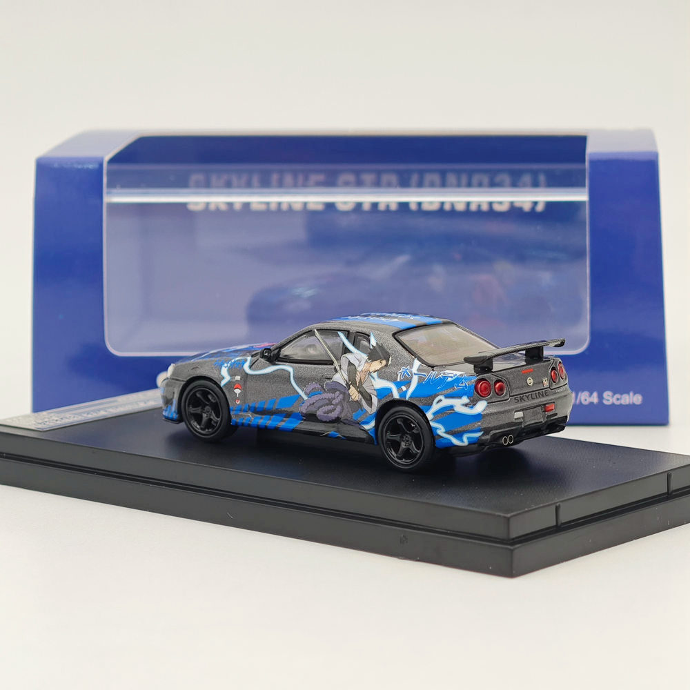 STREET WARRIOR 1/64 Nissan Skyline GTR R34 V-spec Naruto Sports