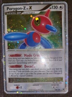 porygon-z lv.x pokemon card | eBay