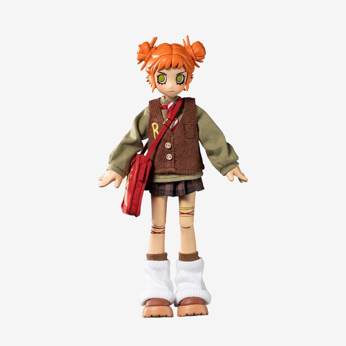 Pop Mart Peach Riot Winter Break OOTD Series GIGI 1/8 Action