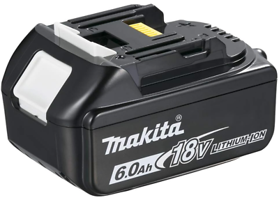 Makita 6.0ah 18v Battery Bl1860b Genuine Japan Sliding Type A