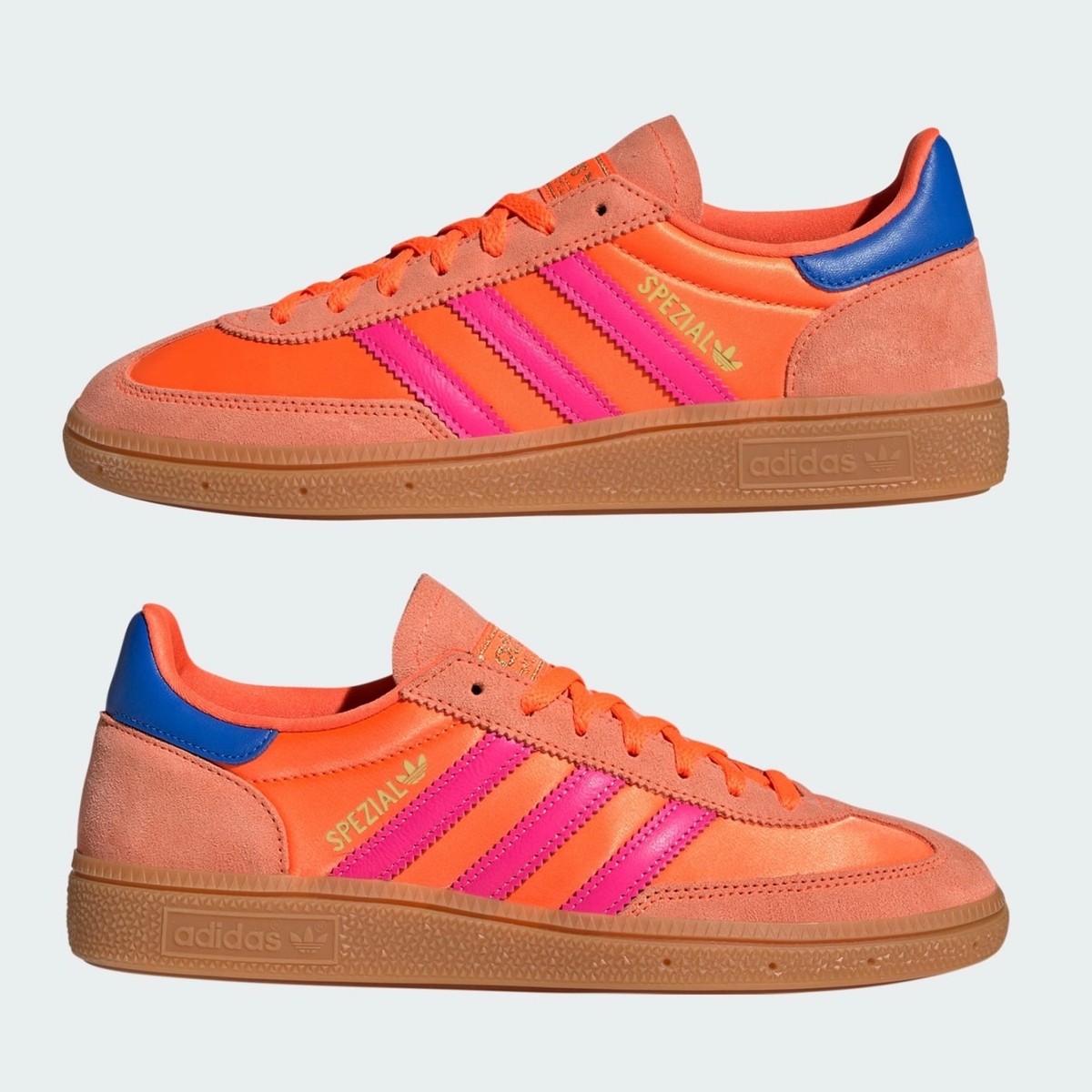 Adidas Originals Handball Spezial Sneakers Solar Orange Lucid Pink