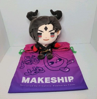Makeship Lucifer V2 Plushie By Obey Me! Anime Otome Sim Video Game
