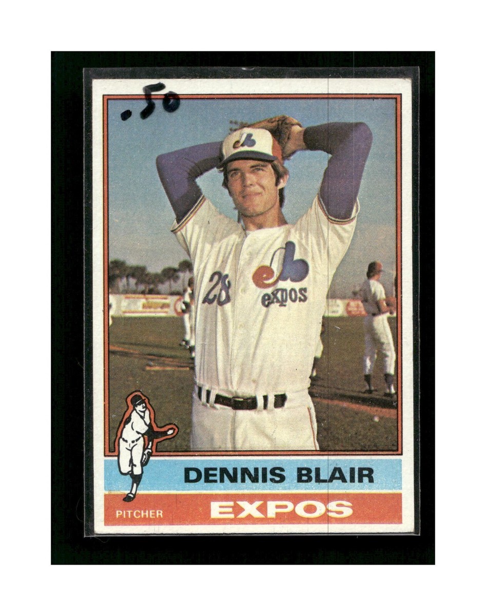 Dennis Blair 1976 Topps 642 Montreal Expos Baseball Card | eBay