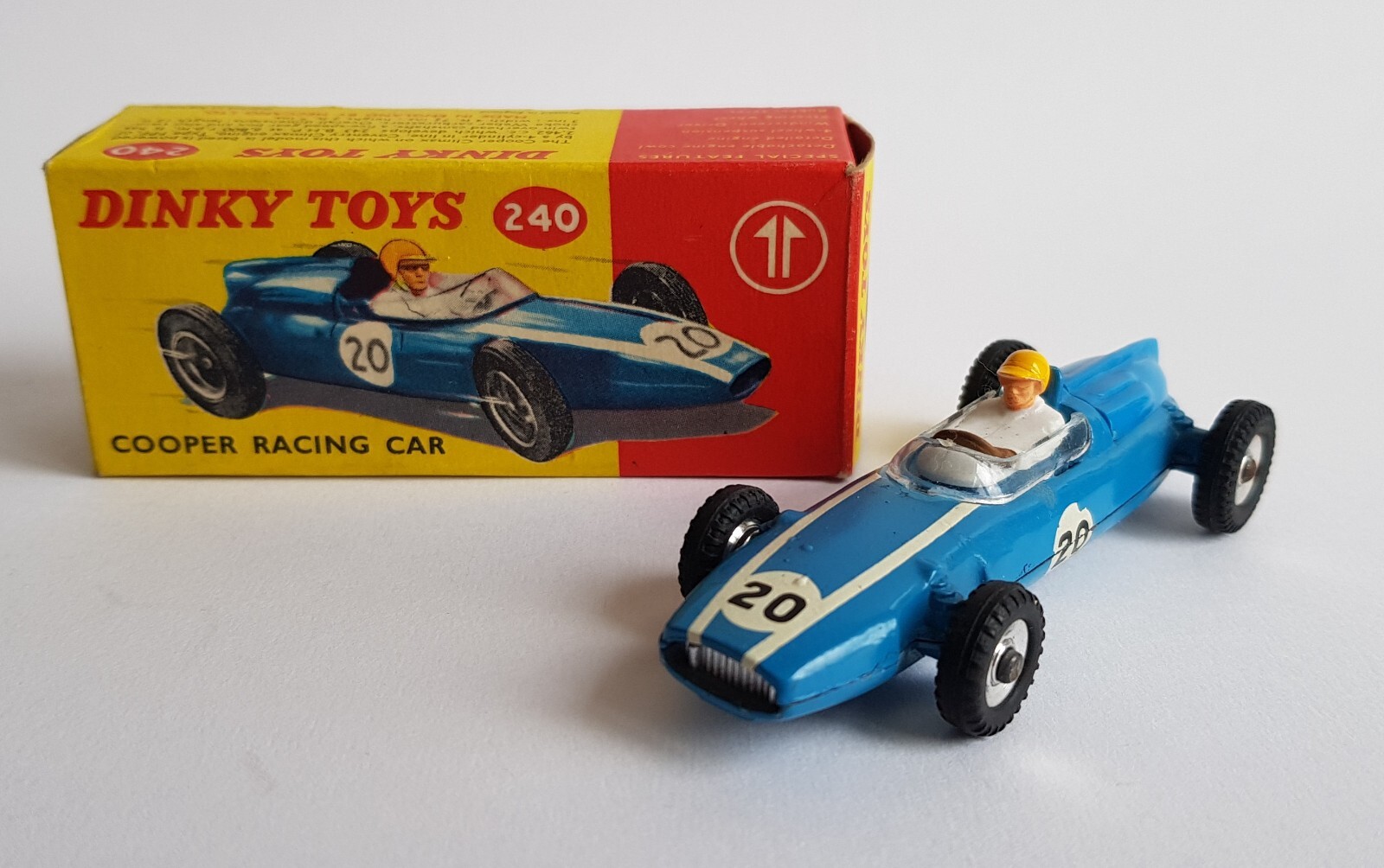 Dinky 240, Cooper Racing Car - Free Price Guide & Review