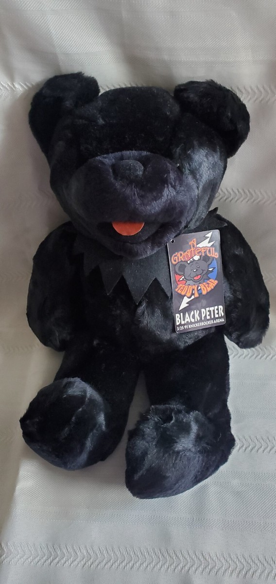 Grateful Dead 14” Plush Bear “Black Peter