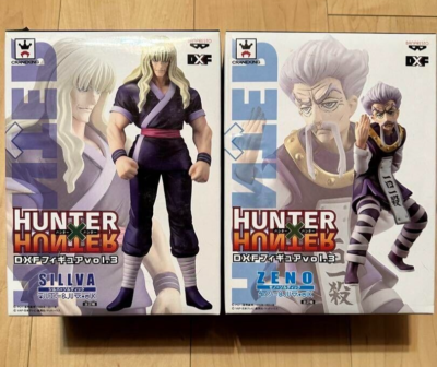 Hunter x Hunter DX DXF Figure Vol 3 Silva Zoldyck Zeno Zoldyck Set