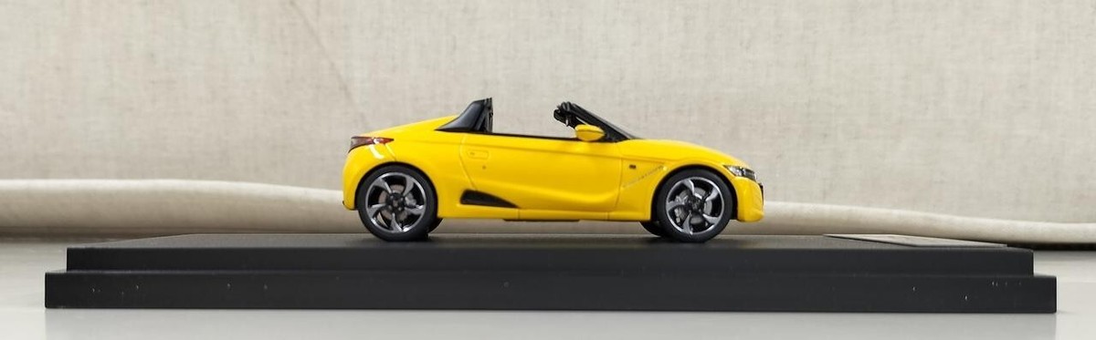 MARK43/Hobby Japan HONDA S660α Carnival Yellow 1/43 Miniature Car