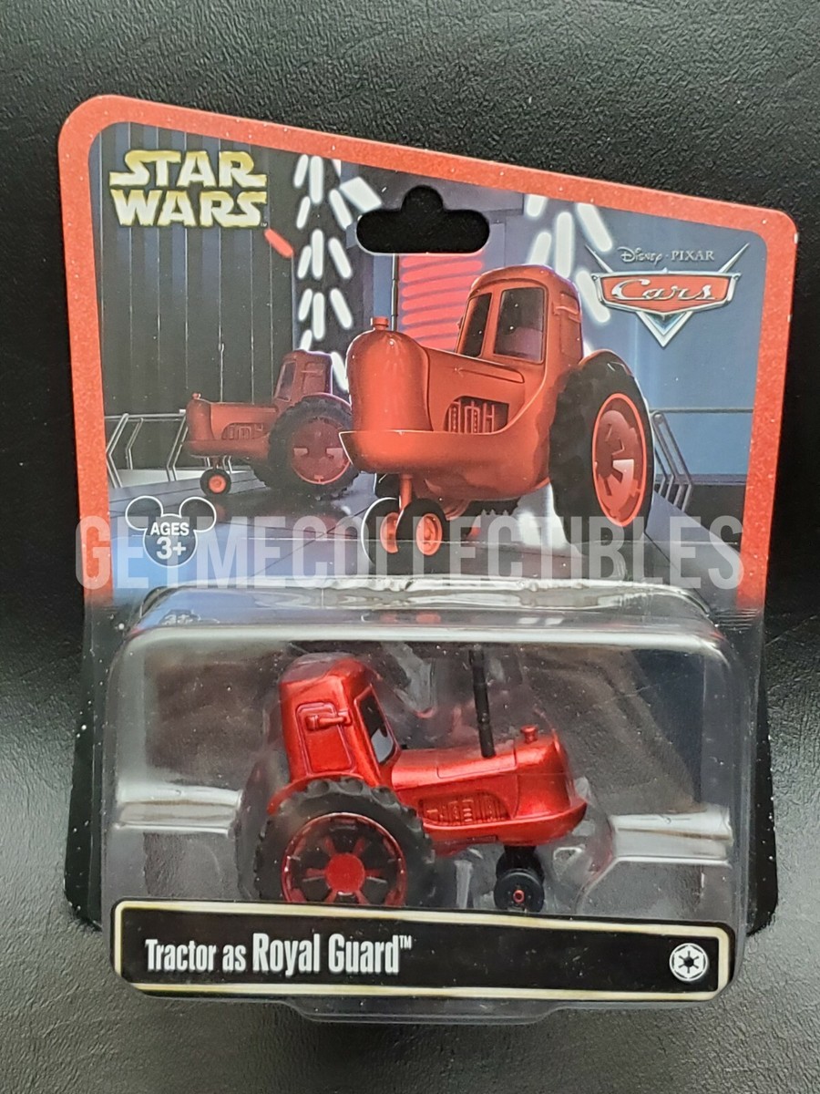 DISNEY PIXAR CARS STAR WARS TRACTOR AS ROYAL GUARD read SAVE 6