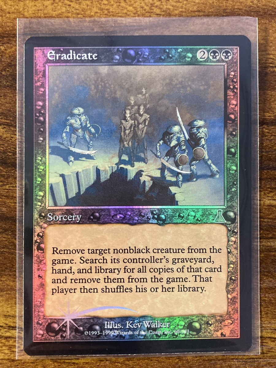 MTG✨ERADICATE FOIL✨Urza's Destiny MINT UNCOMMON Sorcery 1999