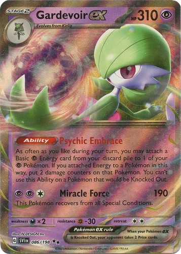 PSA 10 GEM MINT Pokémon 2021 Gardevoir EX Holo 015/025 25th S8a-P