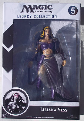 MAGIC THE GATHERING. LILIANA VESS. LEGACY COLLECTION FIGURE. NO. 5