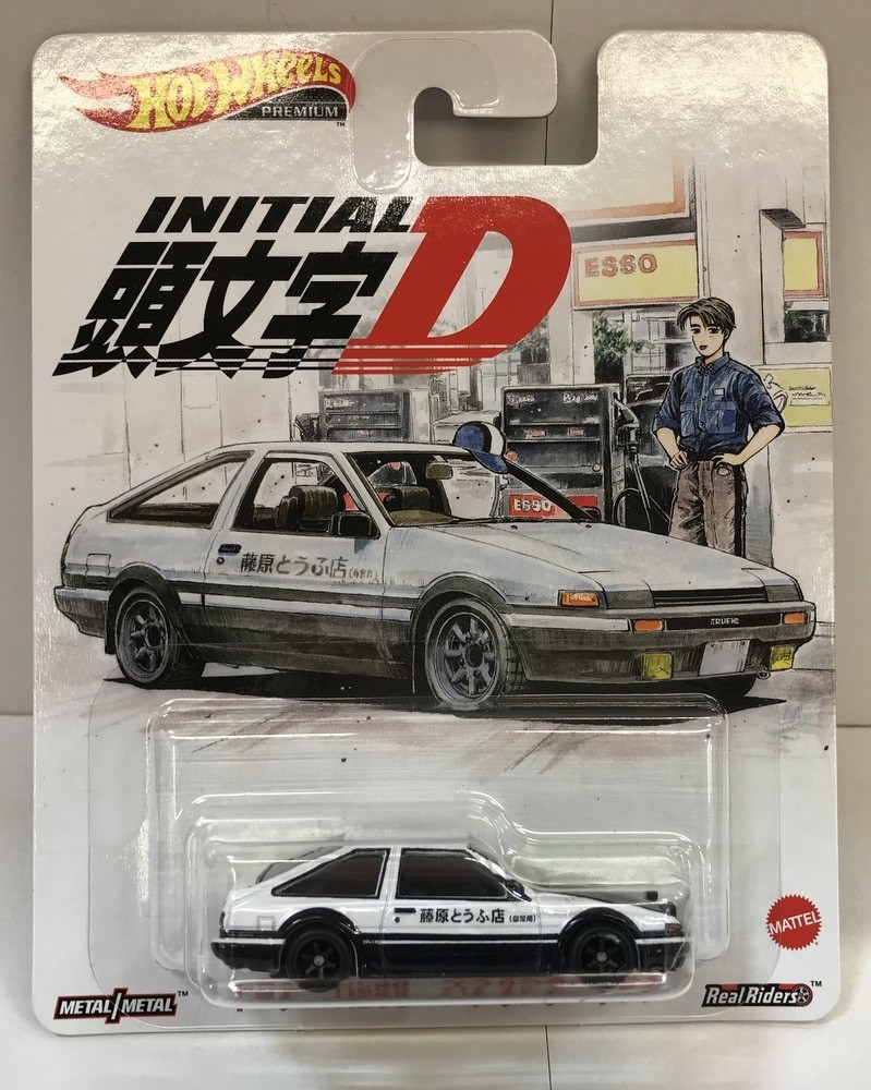 Hot Wheels Initial D METAL AE86 Toyota Sprinter Trueno Collection