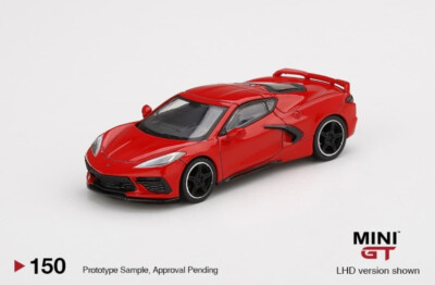 MINI GT Chevrolet Corvette Stingray Torch Red #150 ~ 1/64 | eBay