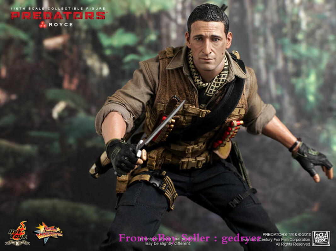 Hot Toys – MMS131 – Predators 1/6th scale Royce Adrien Brody