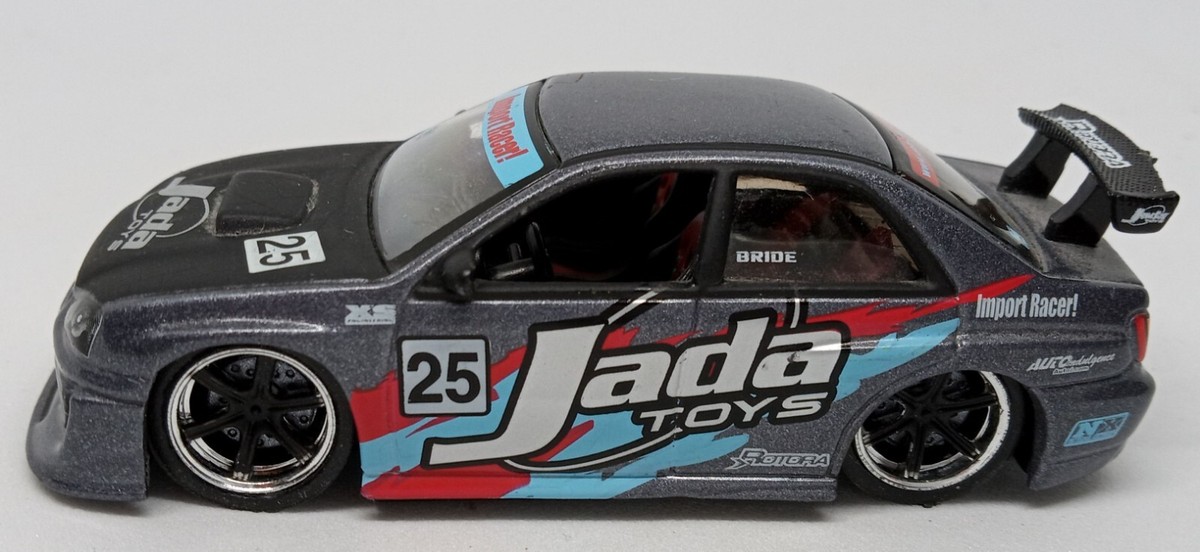 Jada Toys Gun Metal Grey Subaru Impreza WRX STi Loose Diecast