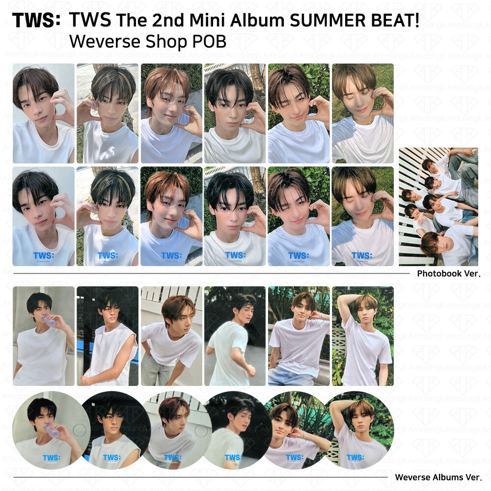 TWS The 2nd Mini Album SUMMER BEAT Weverse Shop Kakaotalk POB