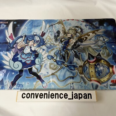 Yugioh Blue Angel & Trickstar Official Playmat Yugioh Day Event