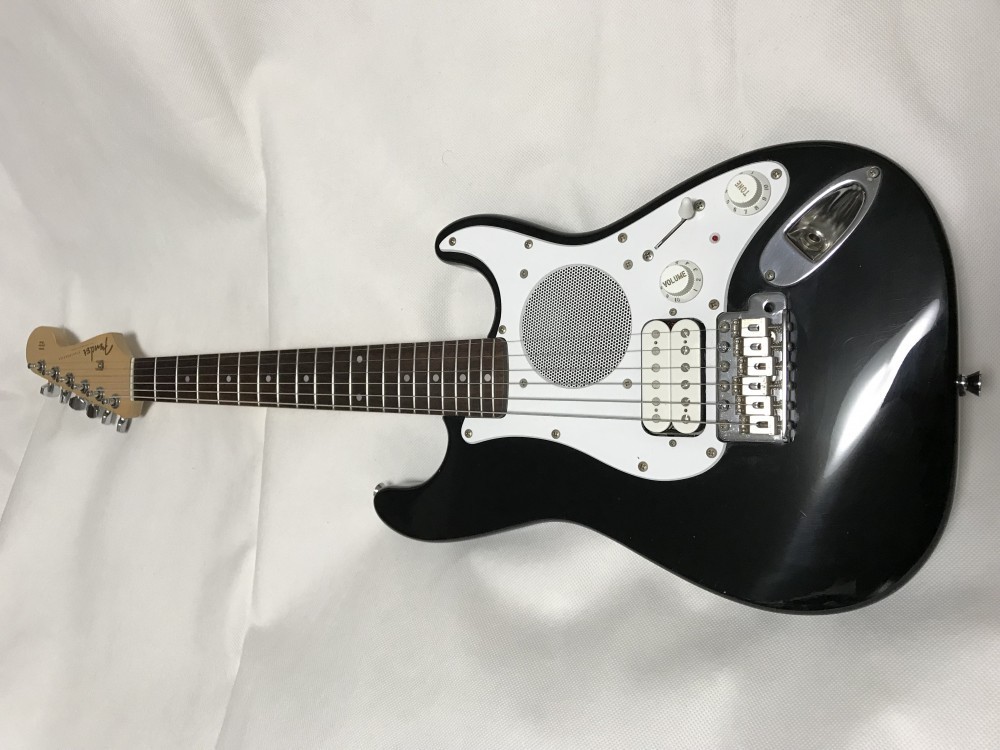 Used! Fender Japan ST-Champ Black Mini Stratocaster Guitar Speaker