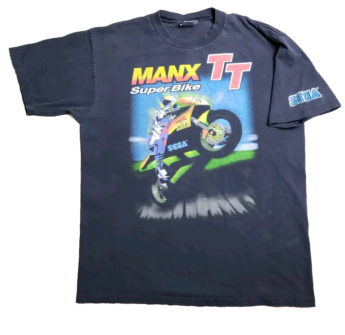 SAXON Isle of Man Live Tシャツ 1990 SAXON Isle of Man Live Tシャツ