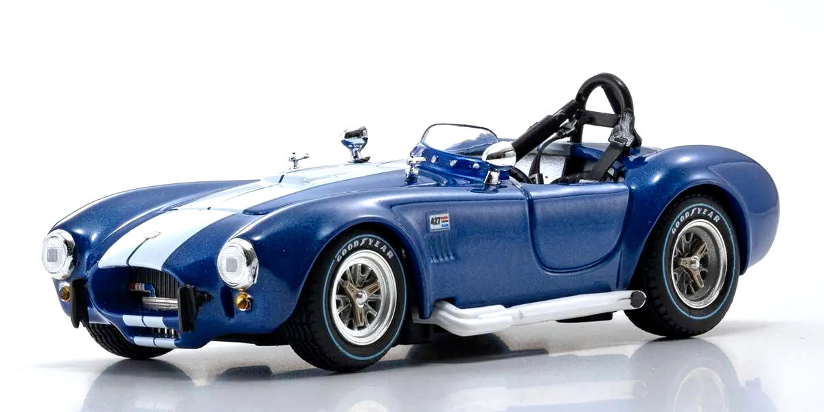 1/43 Ford Shelby Cobra 427/SC Spider Racing Screen 1965 Blue