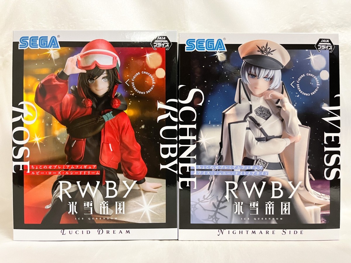 RWBY Ice Queendom Ruby Rose & Weiss Schnee Perching Premium Figure