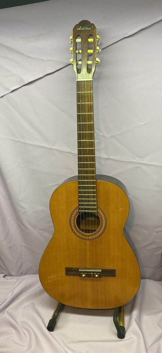 Audition By Teisco Made In Japan Vintage Acoustic Guitar! Rare
