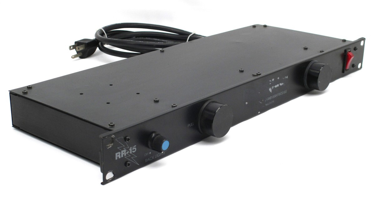 Rack Rider RR-15 Power Conditioner & Light Module 1800W 15A | eBay
