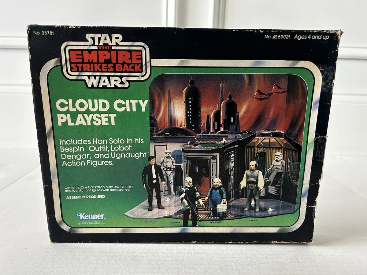 STAR WARS CLOUD CITY PLAYSET BOX ONLY KENNER VINTAGE 1980 ESB