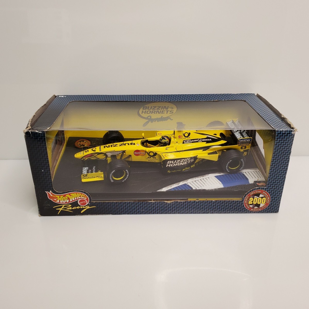 Hot Wheels Racing EJ10 Buzzin Hornets Jordan #5 1/18 Launch