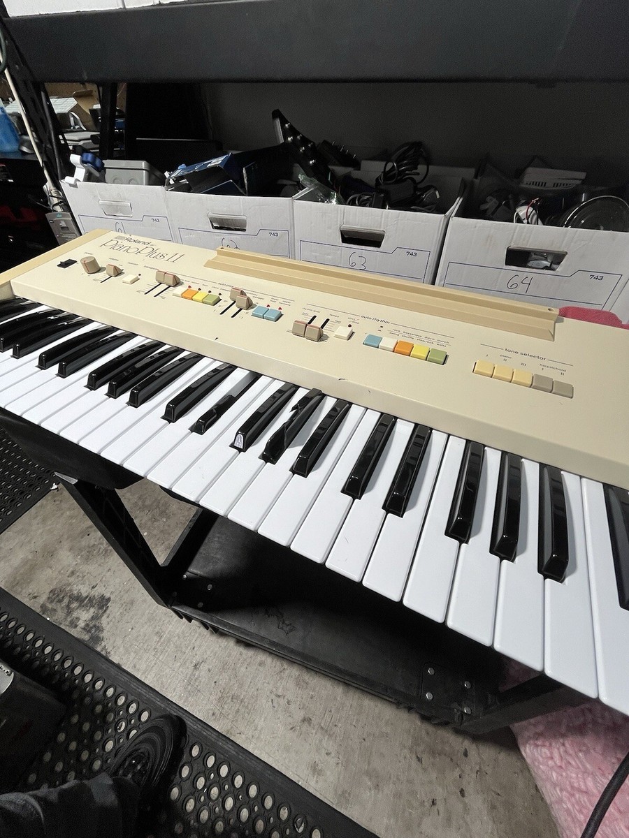 Vintage Rare Analog 1982 Roland Piano Plus 11 Keyboard Synthesizer