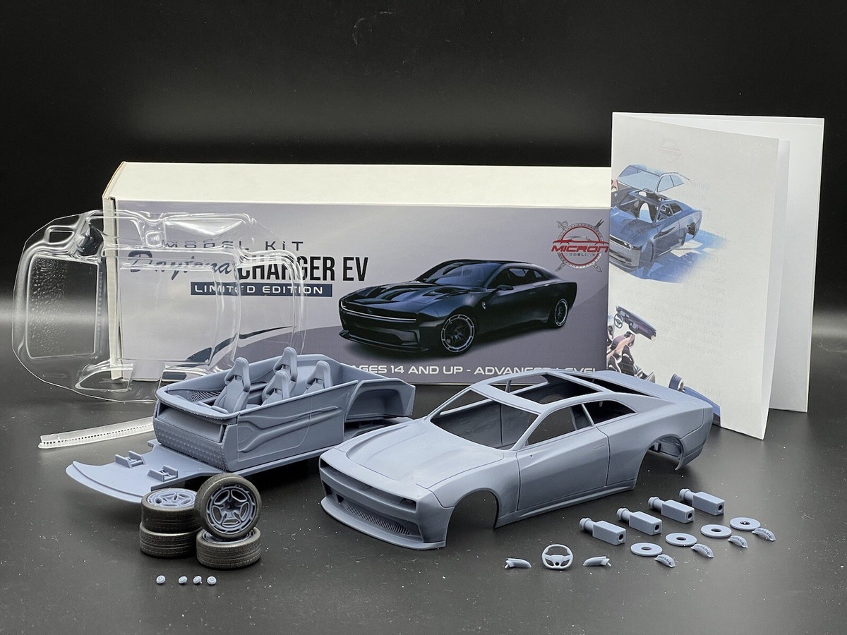 1:25 Dodge Charger EV Daytona SRT Concept Model Kit | eBay