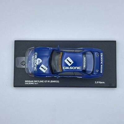 Kyosho 1/43 Minicar Nissan Skyline GT-R (BNR32) CALSONIC No.1