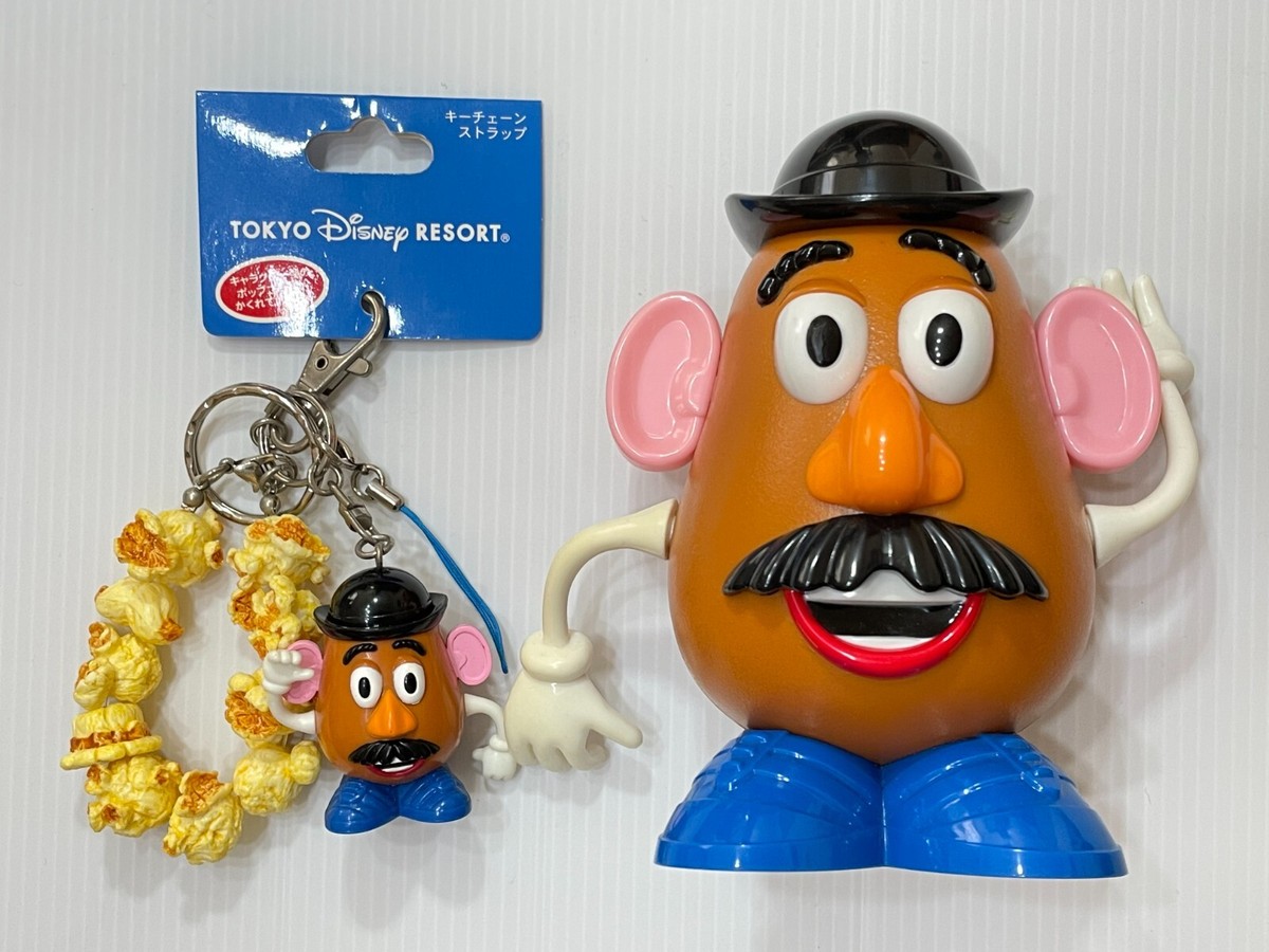 Mr. Potato head Candy Case Key holder 2 Set Toy Story Tokyo Disney