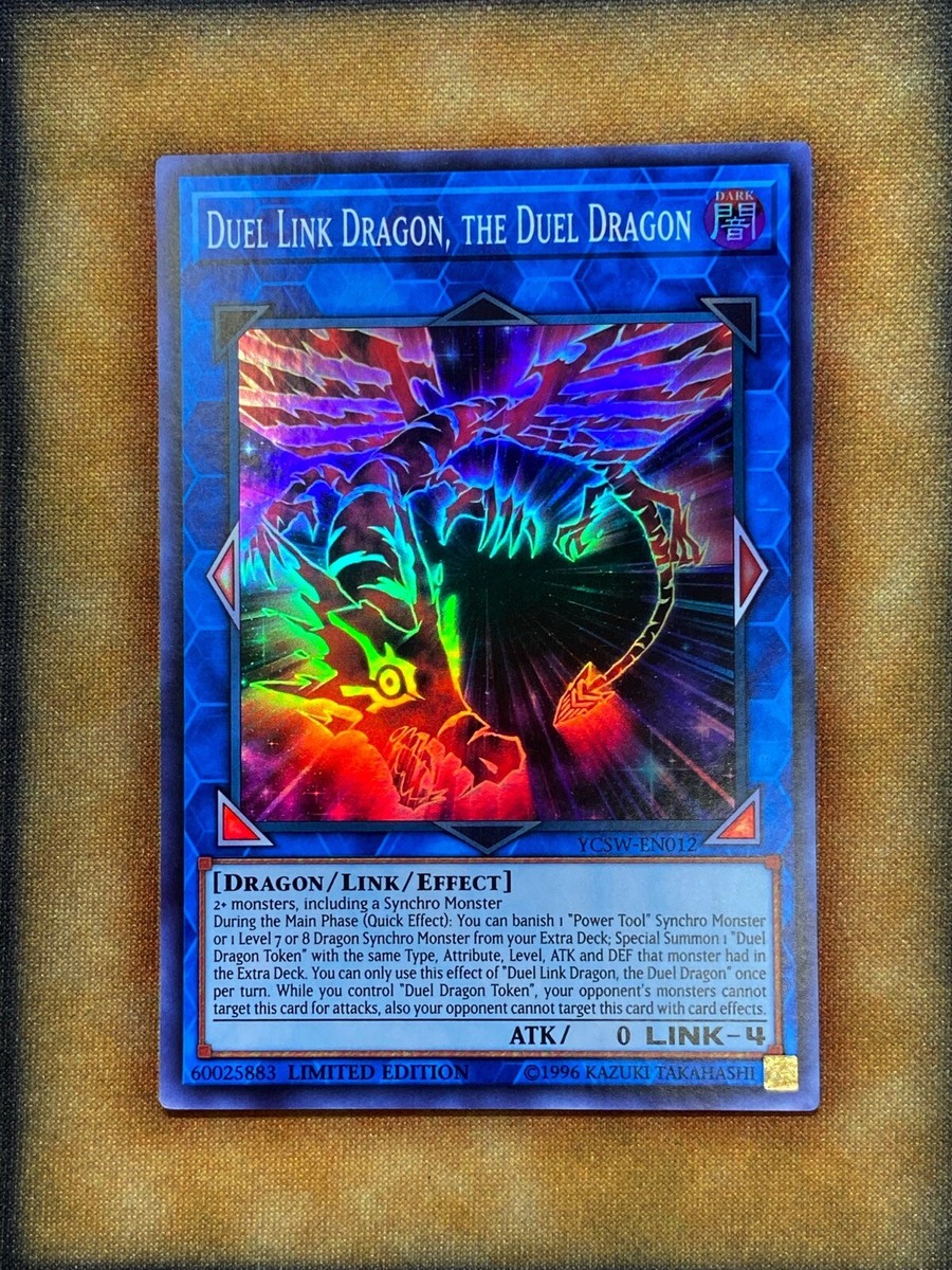 Yugioh Duel Link Dragon, The Duel Dragon YCSW-EN012 Super Rare