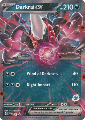 Darkrai ex RR 034/066 SVI Japanese Pokemon Card Battle Academy