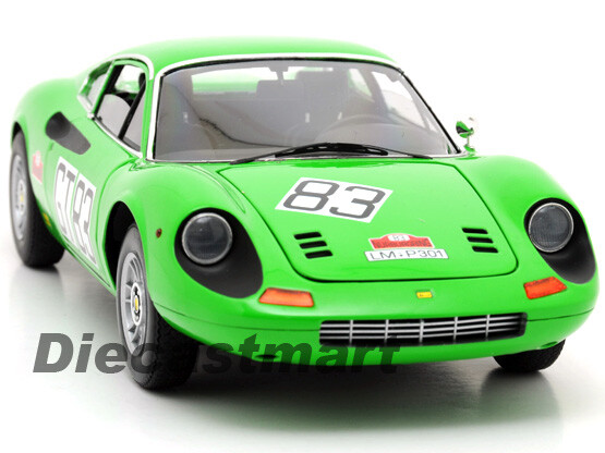 HW ELITE 1:18 FERRARI DINO 246 GT NURBURGING 1000KM #83 T6260
