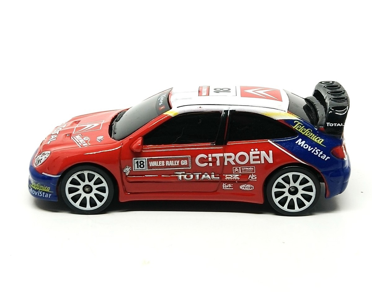 Majorette Citroen Xsara WRC no.18 Small Number - Wheels 10SW 1/57