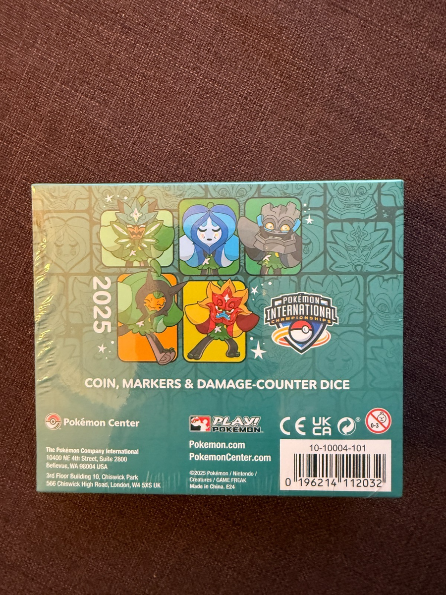 Pokémon Center EUIC 2025 Dice Set – Ogerpon Design – London