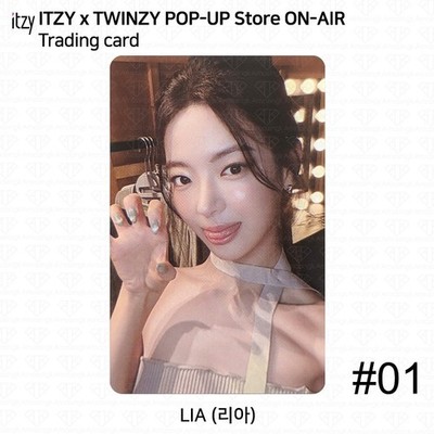 ITZY x TWINZY POP-UP Store ON-AIR Trading Card Benefit Photocard