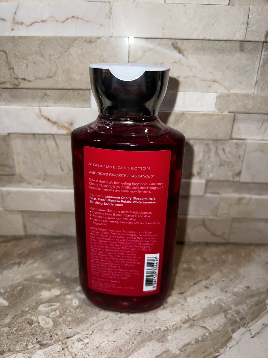 Bath Body Works BBW Japanese Cherry Blossom Shower Gel Body Wash