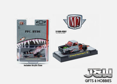 M2 1973 Chevrolet Cheyenne Super 10 “PFC. HYDE” Shark Face 31500