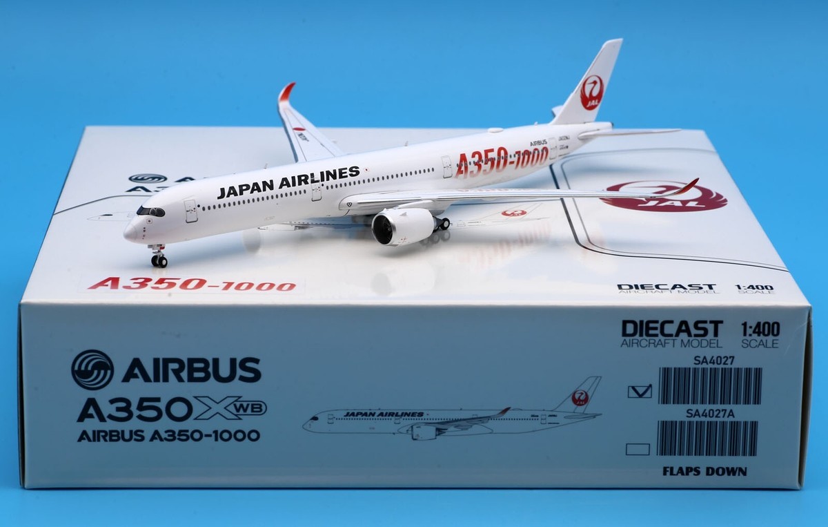 航空機・ヘリコプター JAL A350-1000 JA02WJ 1/400 航空機