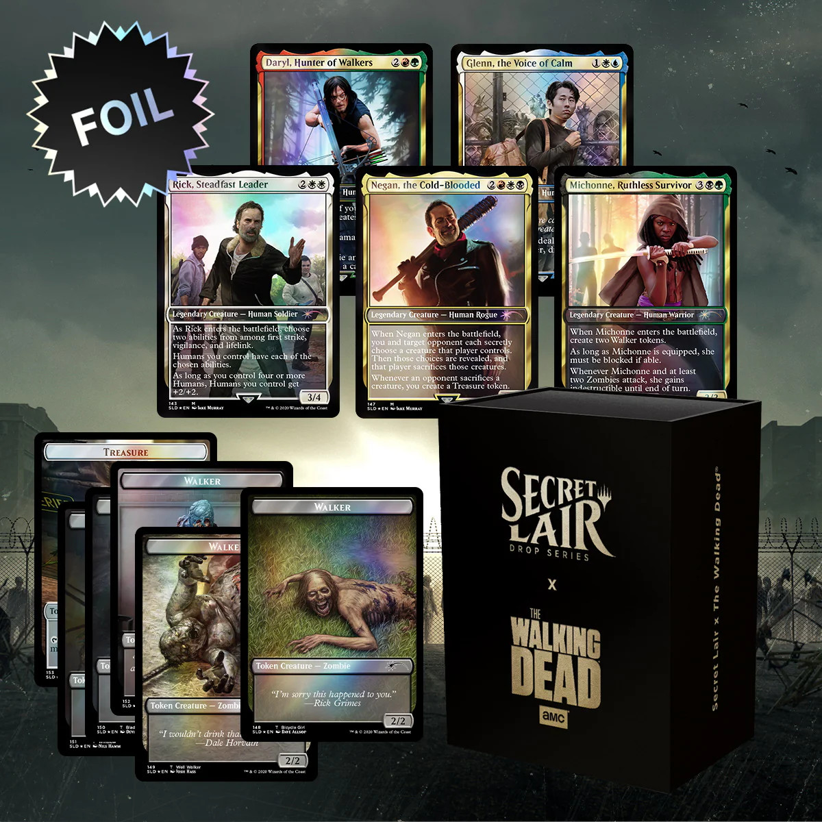 Magic: The Gathering TCG - Secret Lair x The Walking Dead FOIL