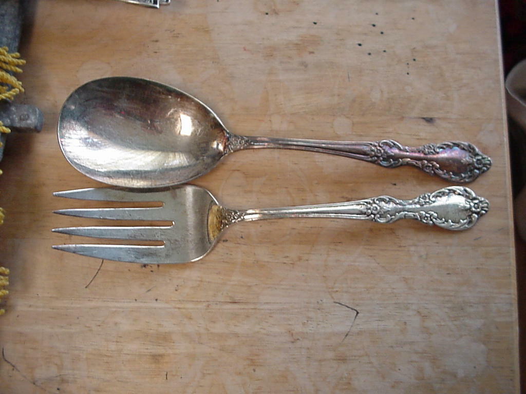 WM ROGERS MFG CO EXTRA PLATE ORIGINAL ROGERS SILVER PLATE SALAD