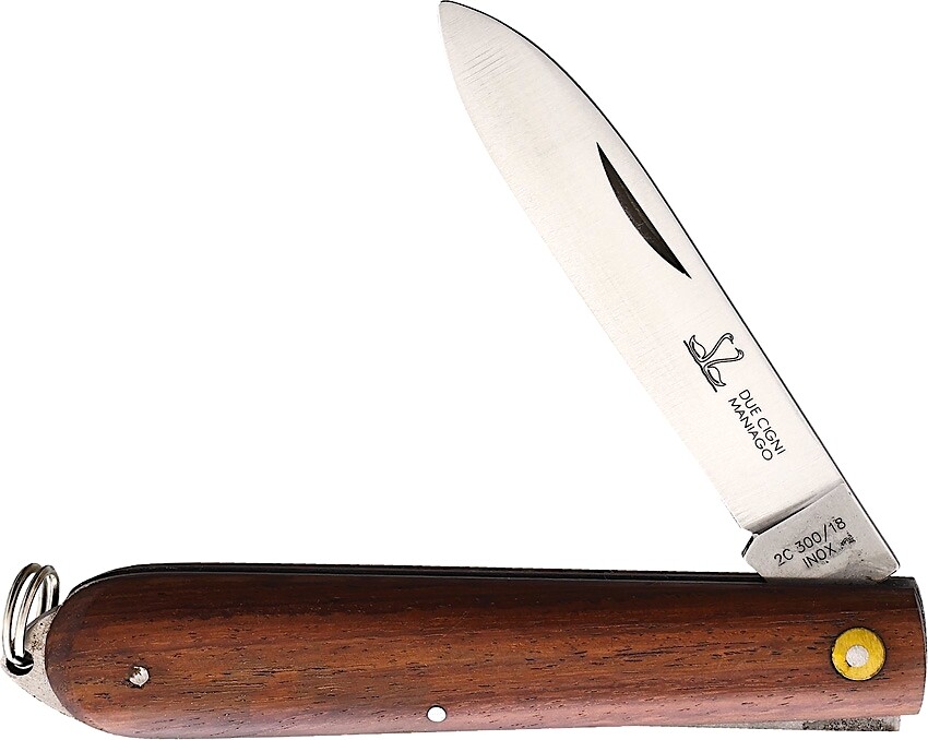 Fox® / Maniago Folding Gardeners Knife / Stainless & Hardwood